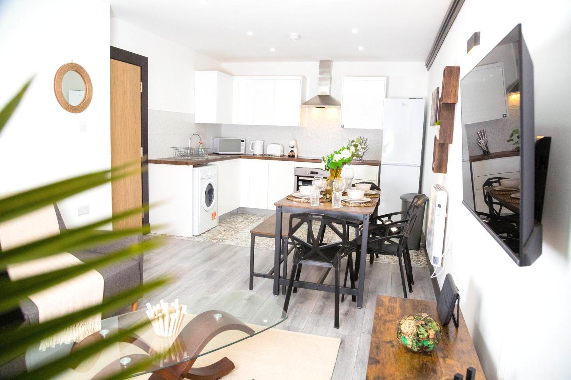 Manchester Apartments By Bevolve - Free Parking Extérieur photo